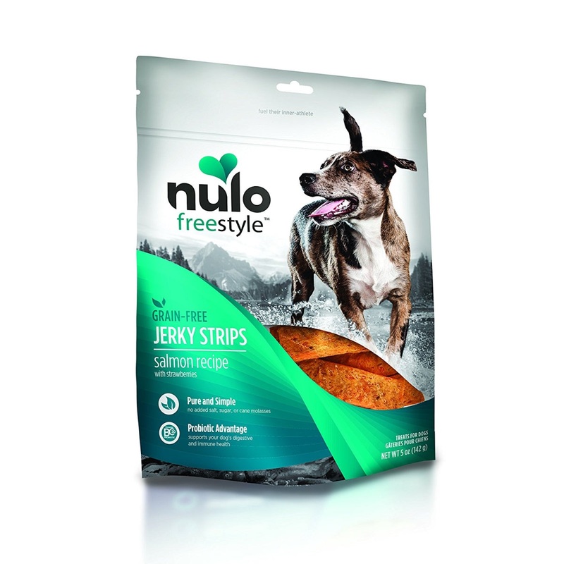 ND02131 Free Style Dog Jerky Salmon Strawberry - 5 oz