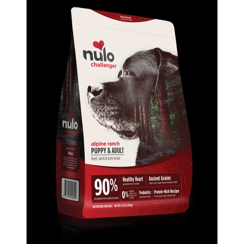 Nulo 11 lbs Challenger Dog Alpine Ranch Beef Lamb