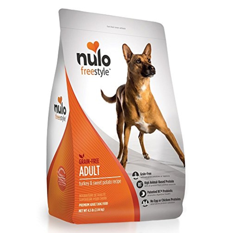 Nulo Dry Grain-Free Adult Turkey Food, 4.5 lb