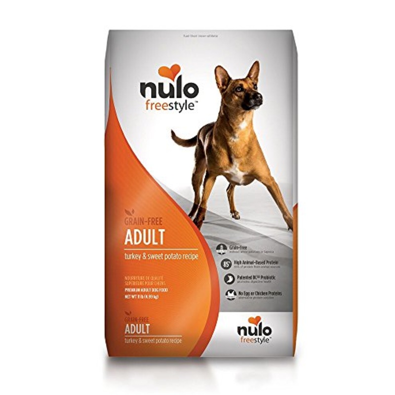 Nulo Freestyle Grain-Free Turkey & Sweet Potato Dry Dog Food, 11 Lb