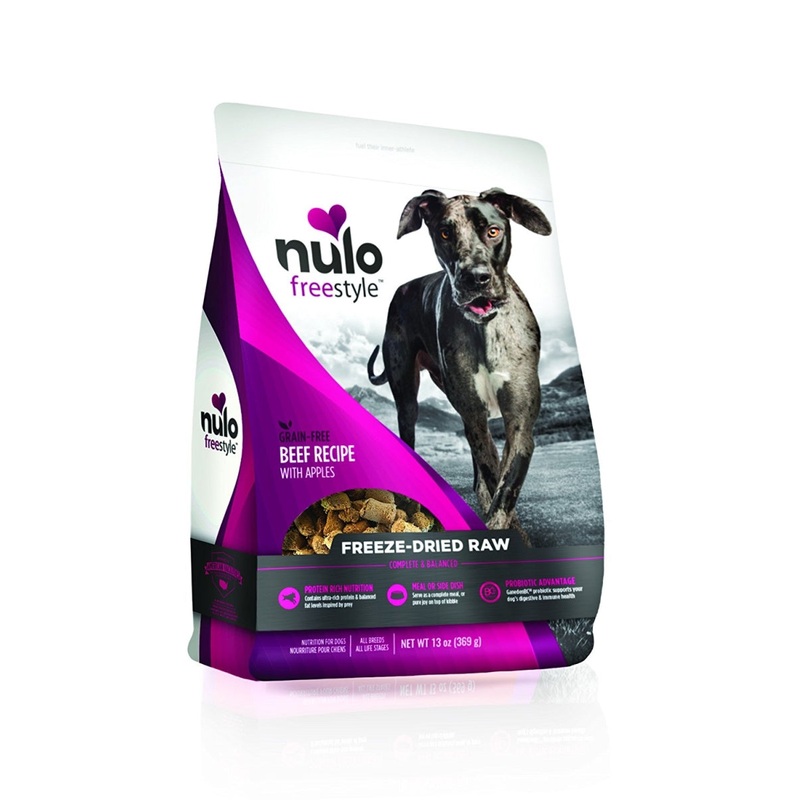 Nulo Freeze Dried Raw Dog Food For All Ages & Breeds: Natural Grain Free Formula