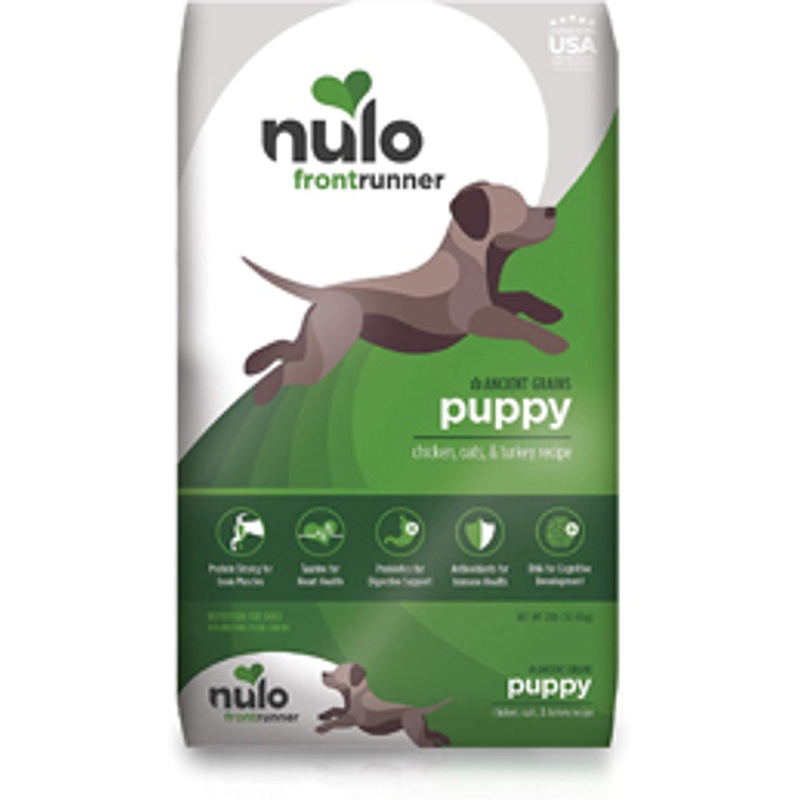 Nulo Frontrunner Puppy Chicken, Oats, & Turkey Dry Dog Food, 23 lb