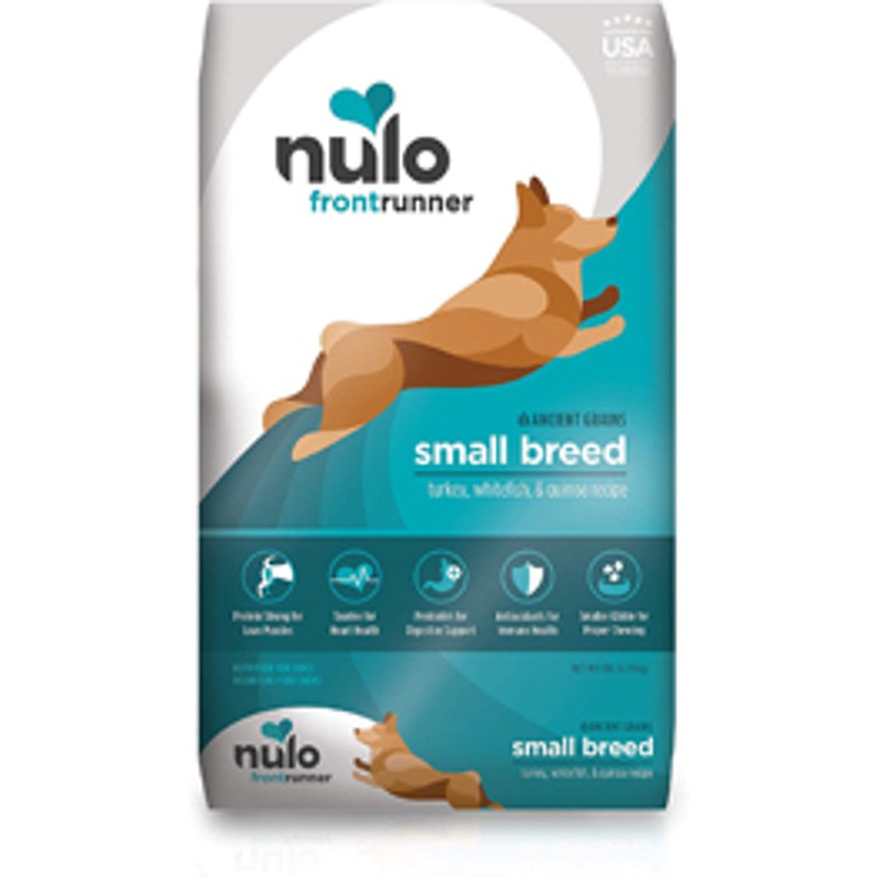 Nulo Frontrunner Small Breed Turkey, Whitefish, & Quinoa Dry Dog Food, 11 lb