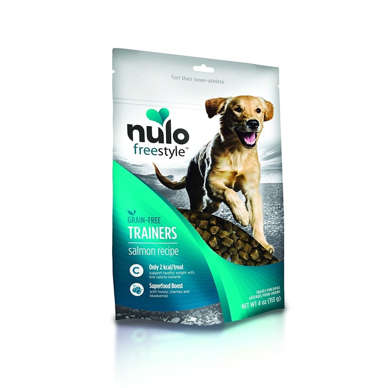 Nulo Trainers Grain Free Dog Treats, Salmon, 4oz Bag