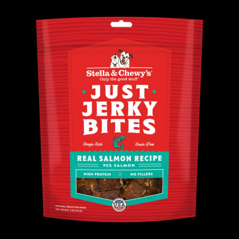 Stella & Chewy's 6 oz Stella & Chewys Dog Just Jerky Bites Salmon Treats