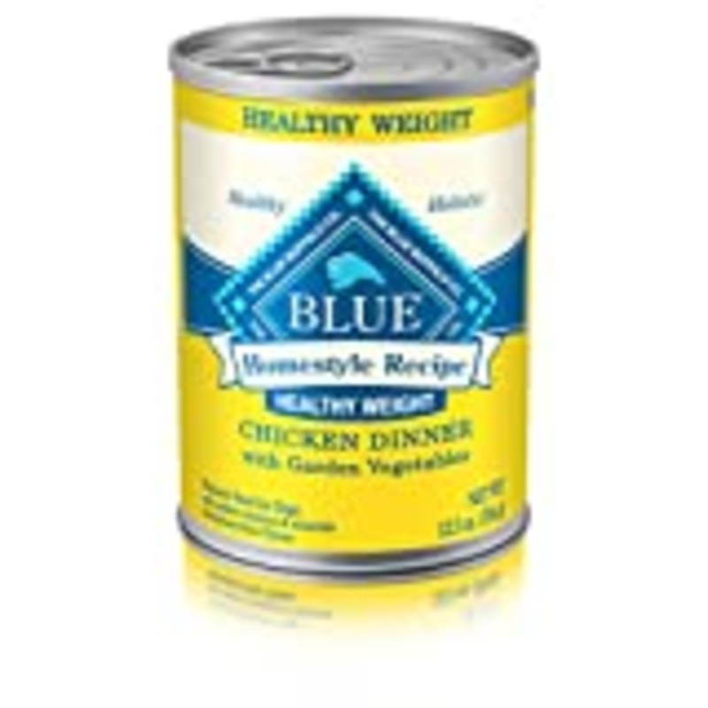 Blue Buffalo Homestyle Recipe Healthy Weight Chicken Pate Wet Dog 12.5oz