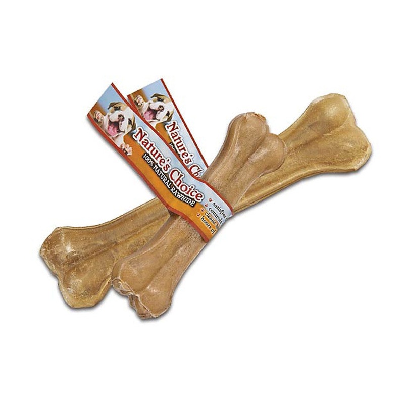 Loving Pets Dog Treat Nature's Choice Pressed Dog Bone 8in
