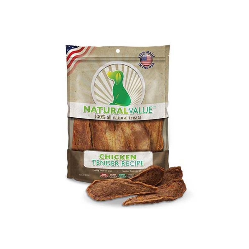 Loving Pets Natural Value Soft Chew Dog Treats 16oz Chicken Tenders