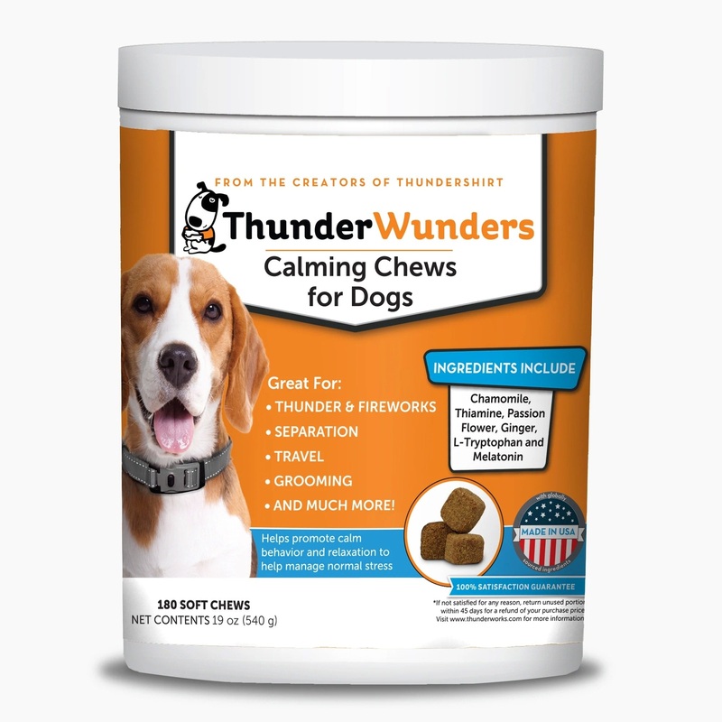 ThunderWunders Calming Chews for Dogs  180 Soft Chews
