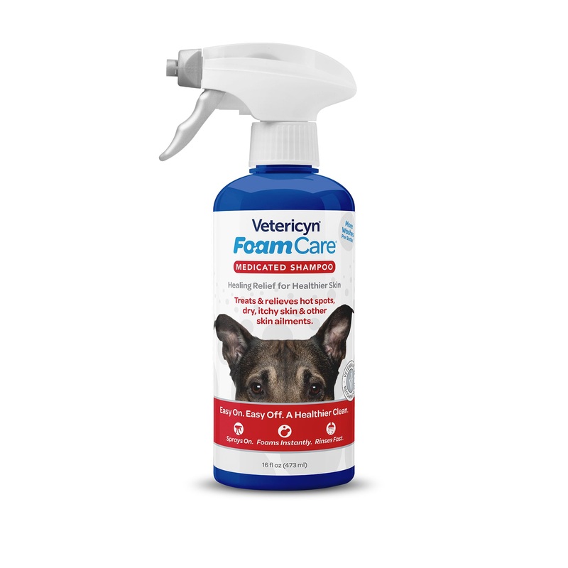 Vetericyn FoamCare Medicated Pet Shampoo  16oz