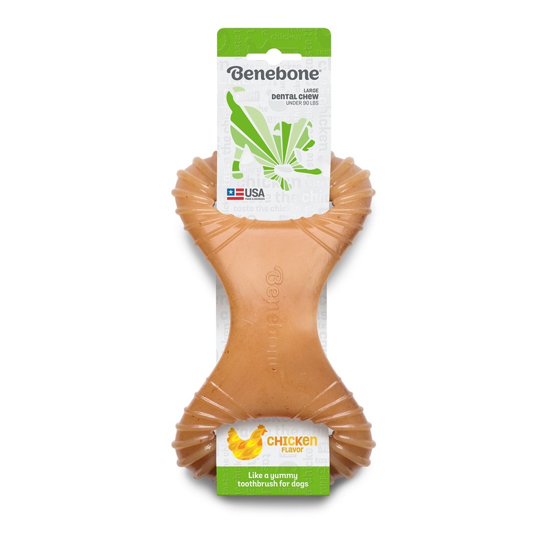 Benebone Dental Chew Dog Toy - Chicken - L