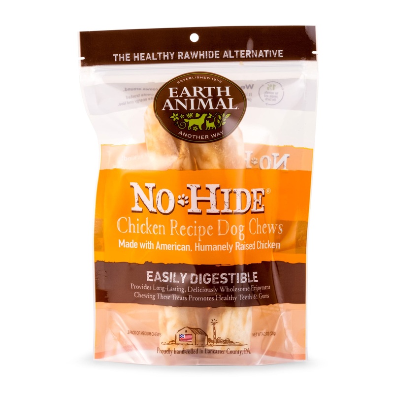 Earth Animal Wellness & Longevity solutions No-Hide 7 Chicken Dog Chews