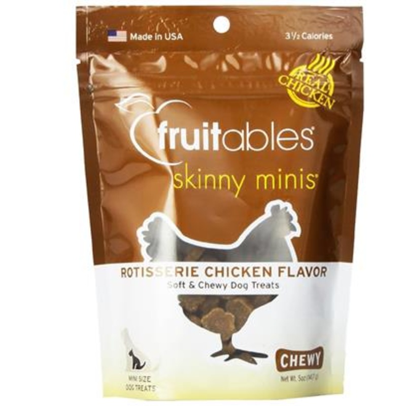 Fruitables Skinny Mini Dog Treats Pumpkin & Berry Flavor  5 oz
