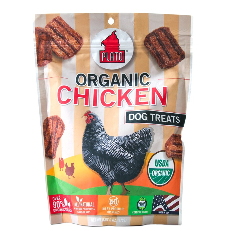 Plato Original Real Strips Chicken Recipe Dog Treats, 6 Oz.