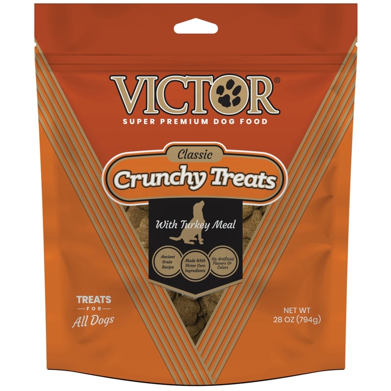 Victor 28 oz Classic Crunchy Dog Treats with Turkey Meal