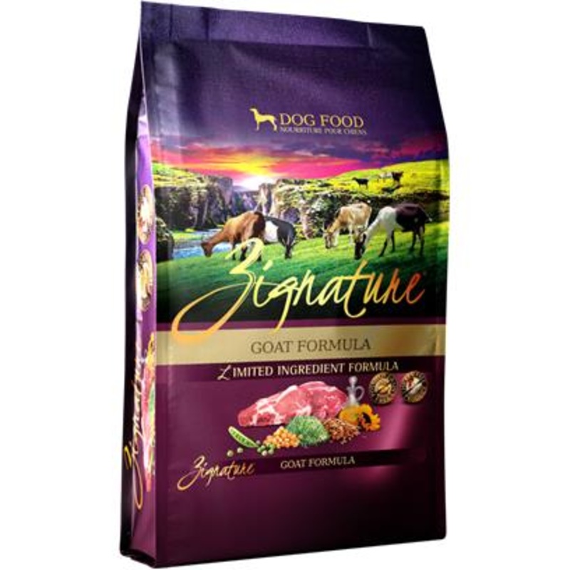 Zignature Goat Formula Dry Dog Food  4 Lb