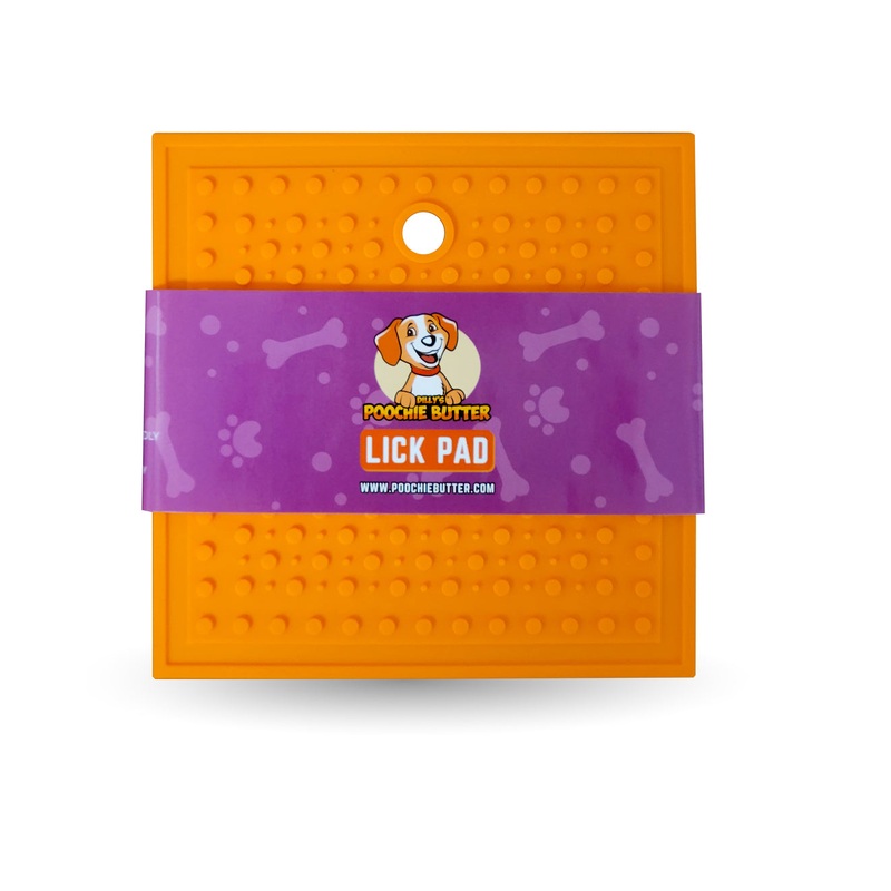 Dilly's Poochie Butter Square Lick Pad, Small