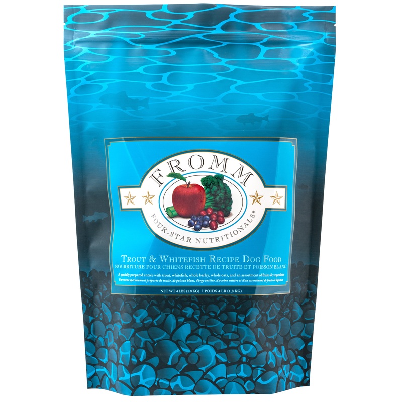 Fromm Four-Star Nutritionals Trout & Whitefish Recipe Dog Food 4 lb