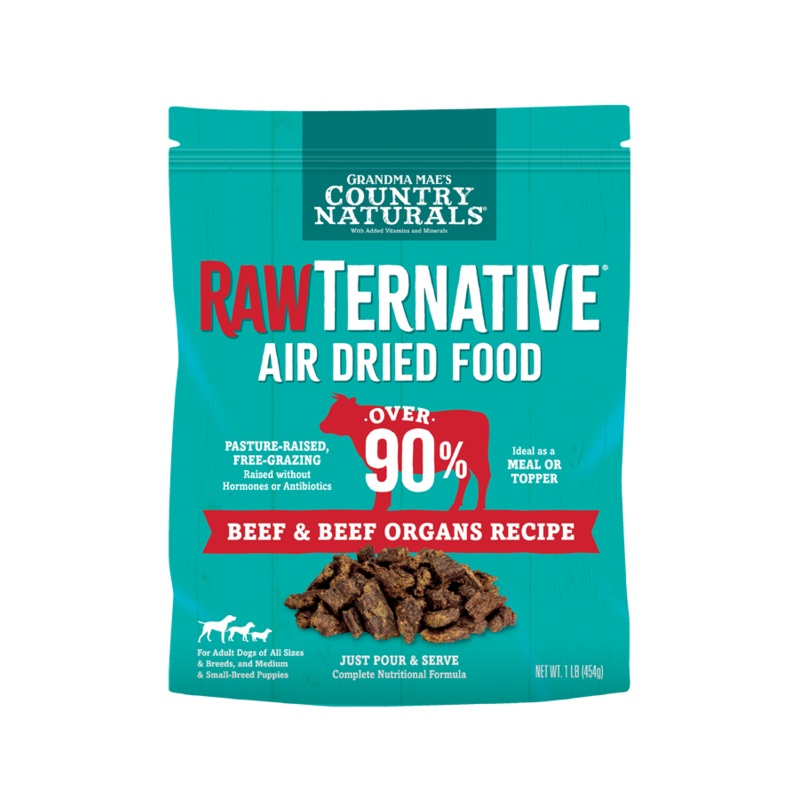 Grandma Mae's Rawternative  Air Dried Dog Food 1lb