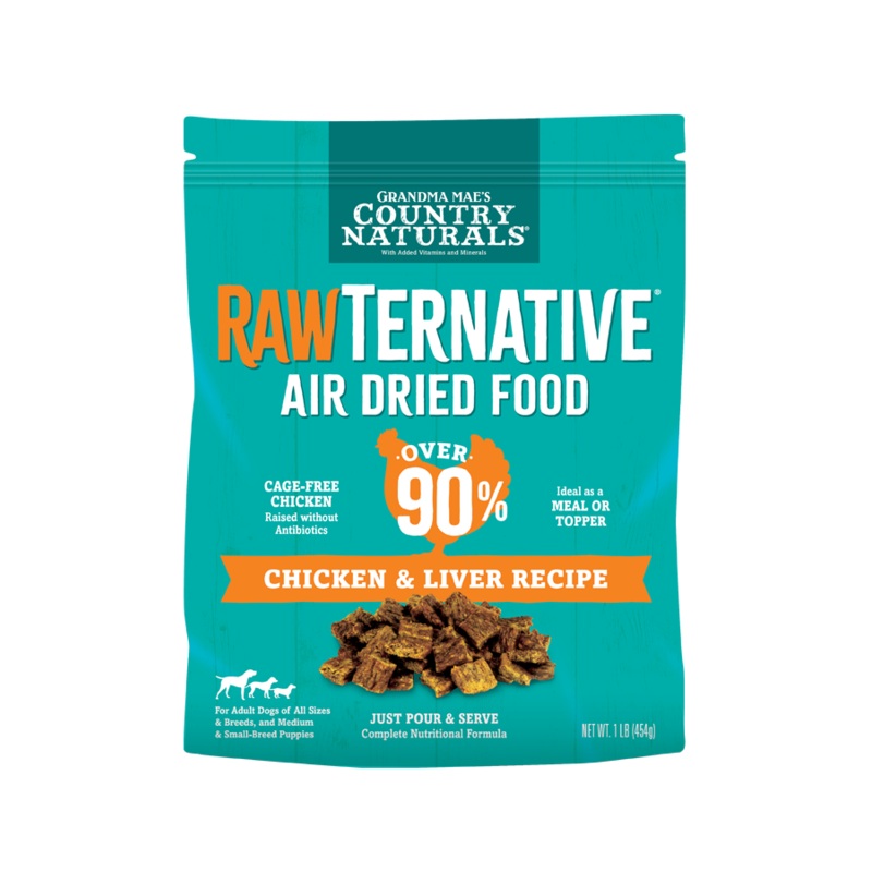 Grandma Mae's Rawternative  Air Dried Dog Food 5oz