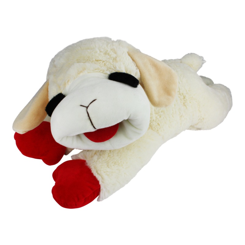 Multipet Plush Dog Toy Lamb Chop 24in