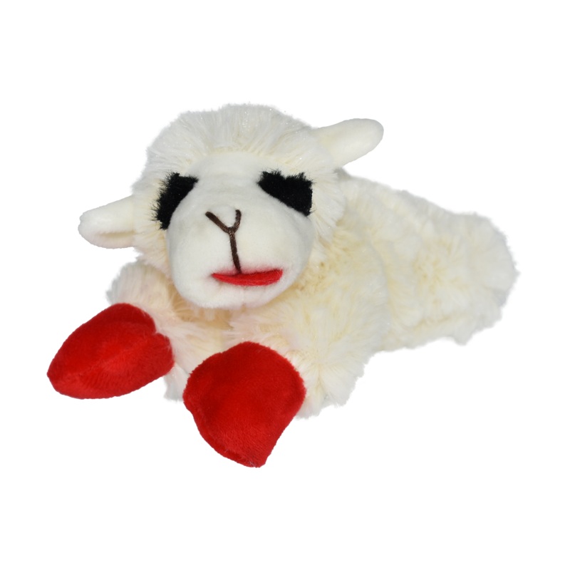 Multipet Plush Dog Toy Lamb Chop 6in