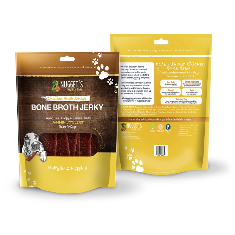 Nuggets Healthy Bone Broth Jowler Jerky 10oz Chicken