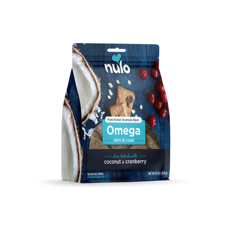 Nulo Dog Granola Bars 10oz Coconut Cranberry