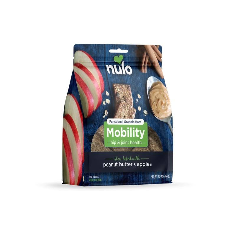 Nulo Dog Granola Bars 10oz Peanut Putter Apple