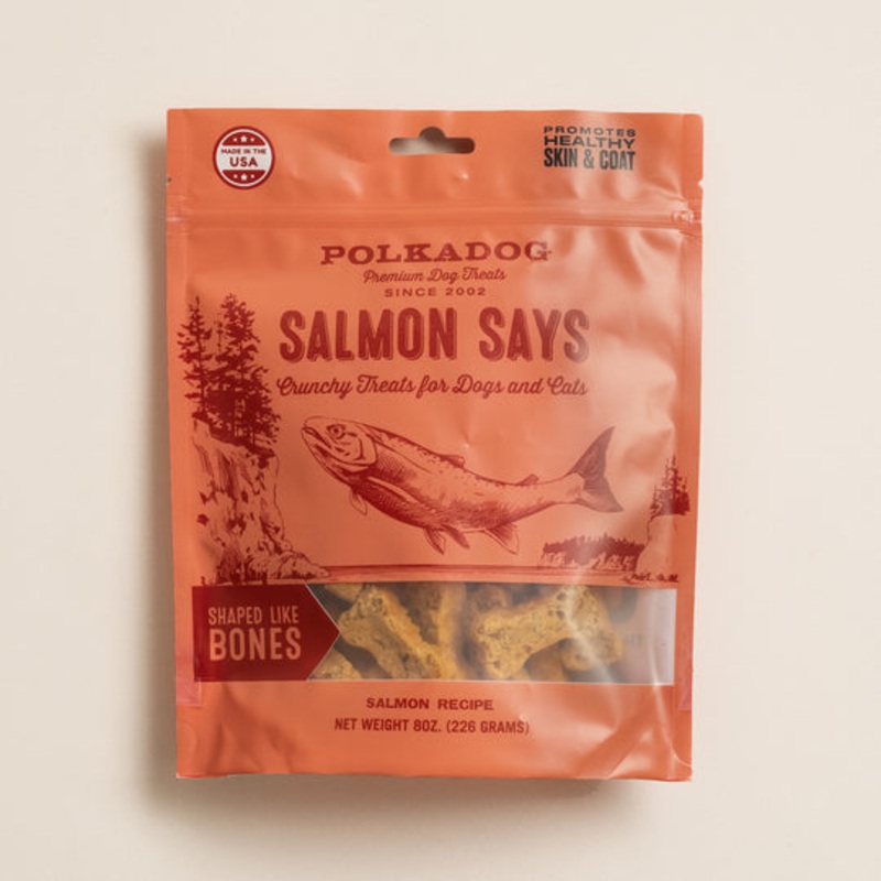 Polkadog Salmon Says Bones 8oz