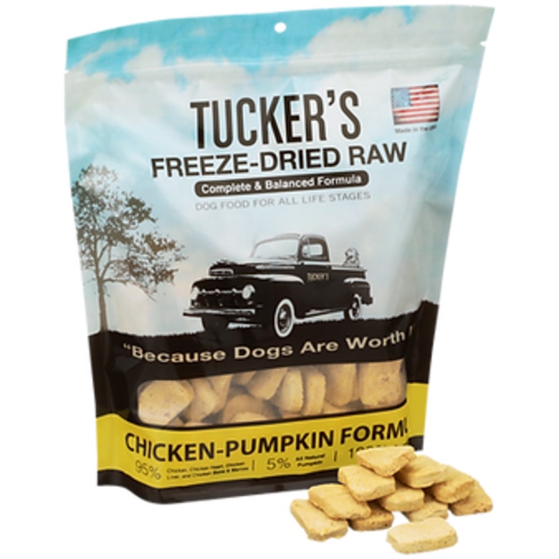 Tuckers Freeze Dried 14oz Raw Diet Chicken Pumpkin