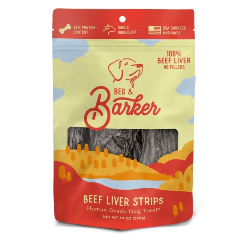 Beg Barker Freeze Dried Strips 4oz Beef