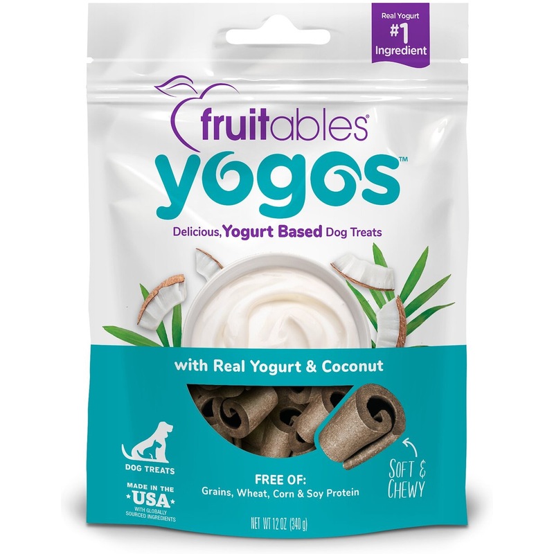 Fruitables Yogos Dog Treats 12oz Coconut