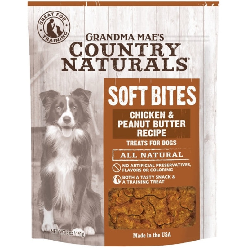 Grandma Mae's 5oz Chicken Peanut Butter Soft Chews