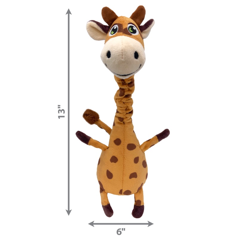 Kong Dog Toy Shakers Bobz Giraffe Medium