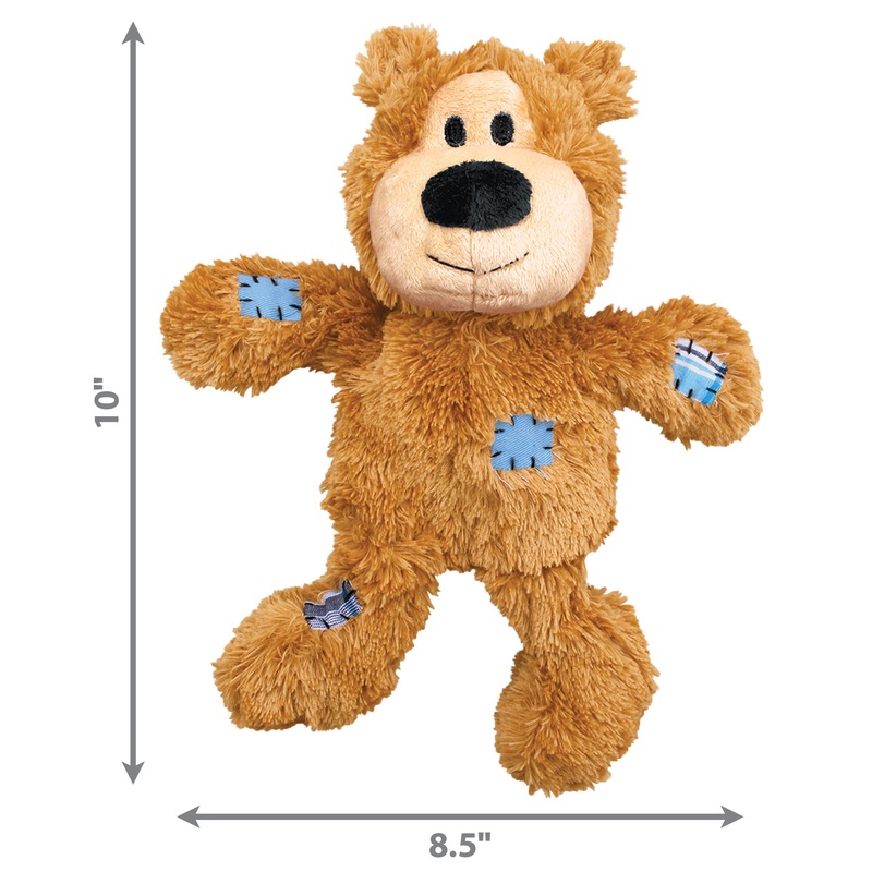 Kong Dog Toy Wild Knots Bear Large Assorted