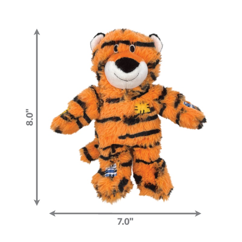 Kong Dog Toy Wild Knots Tiger Small
