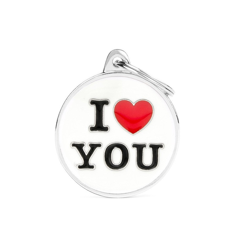 My Family ID I Love You Tag