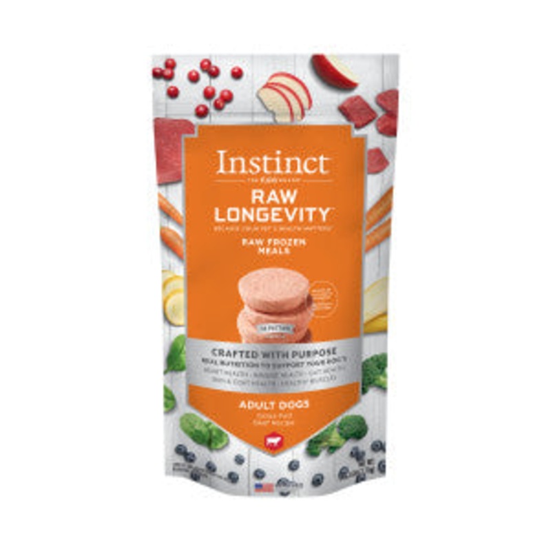 Nature's Variety Instincy Longevity Frozen Dog Food Patties 6lb