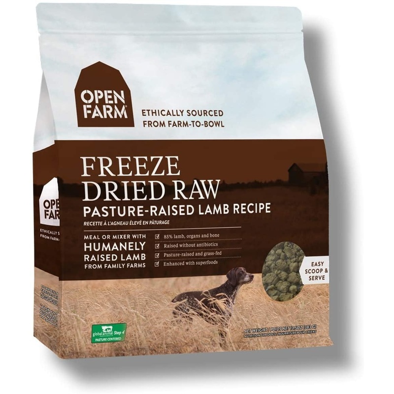 Open Farm Freeze Dried Raw Lamb Dog Food 22oz