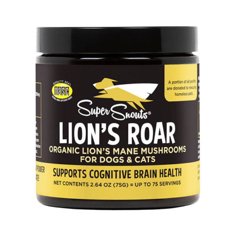 Super Snouts Cognitive Support Lion's Mane Mushrooms 2.64oz