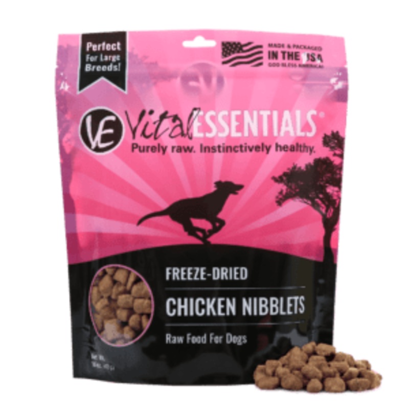 Vital Essentials Freeze Dried Nibss 14oz Chicken